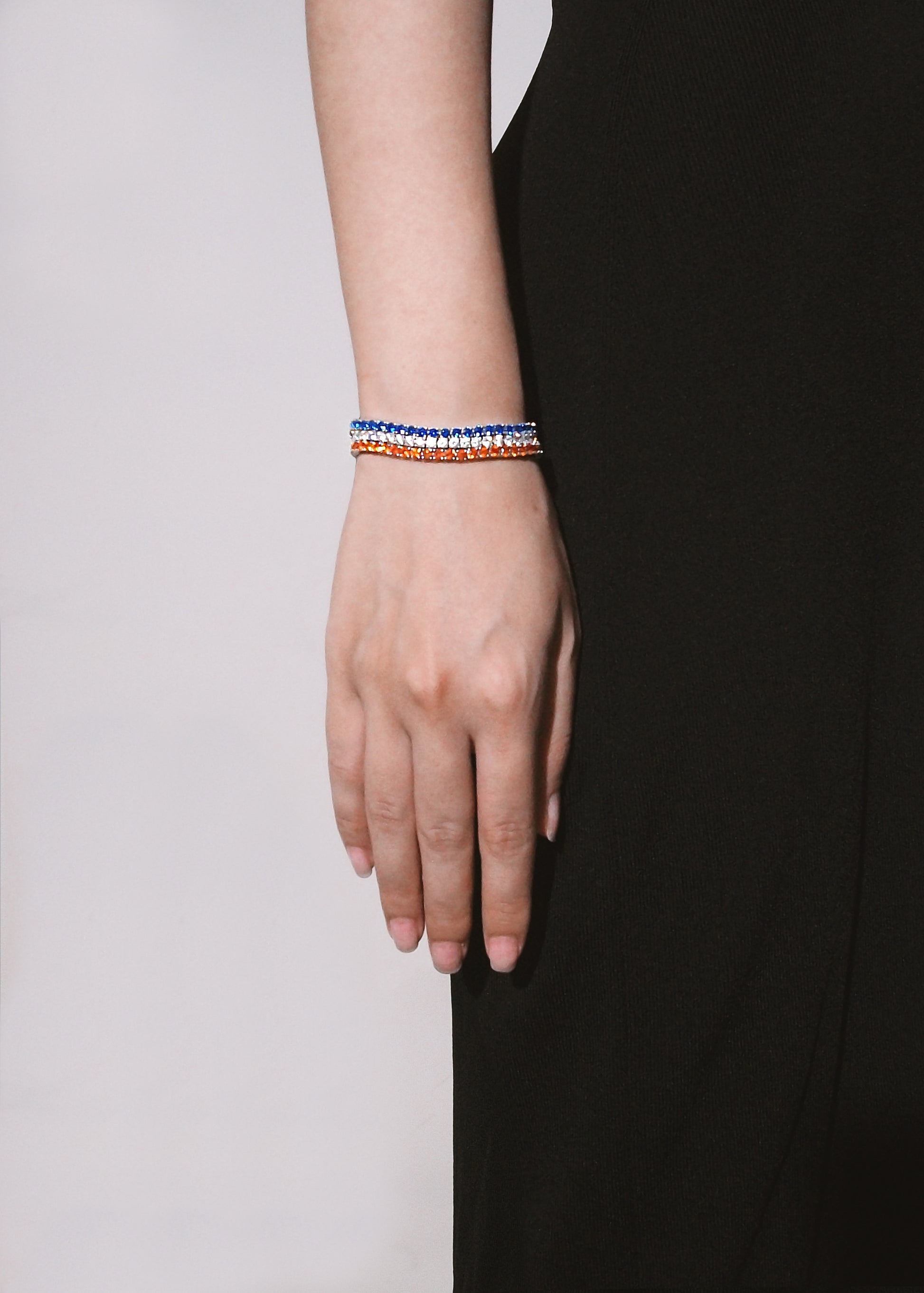 CLASSIC ORANGE TENNIS BRACELET