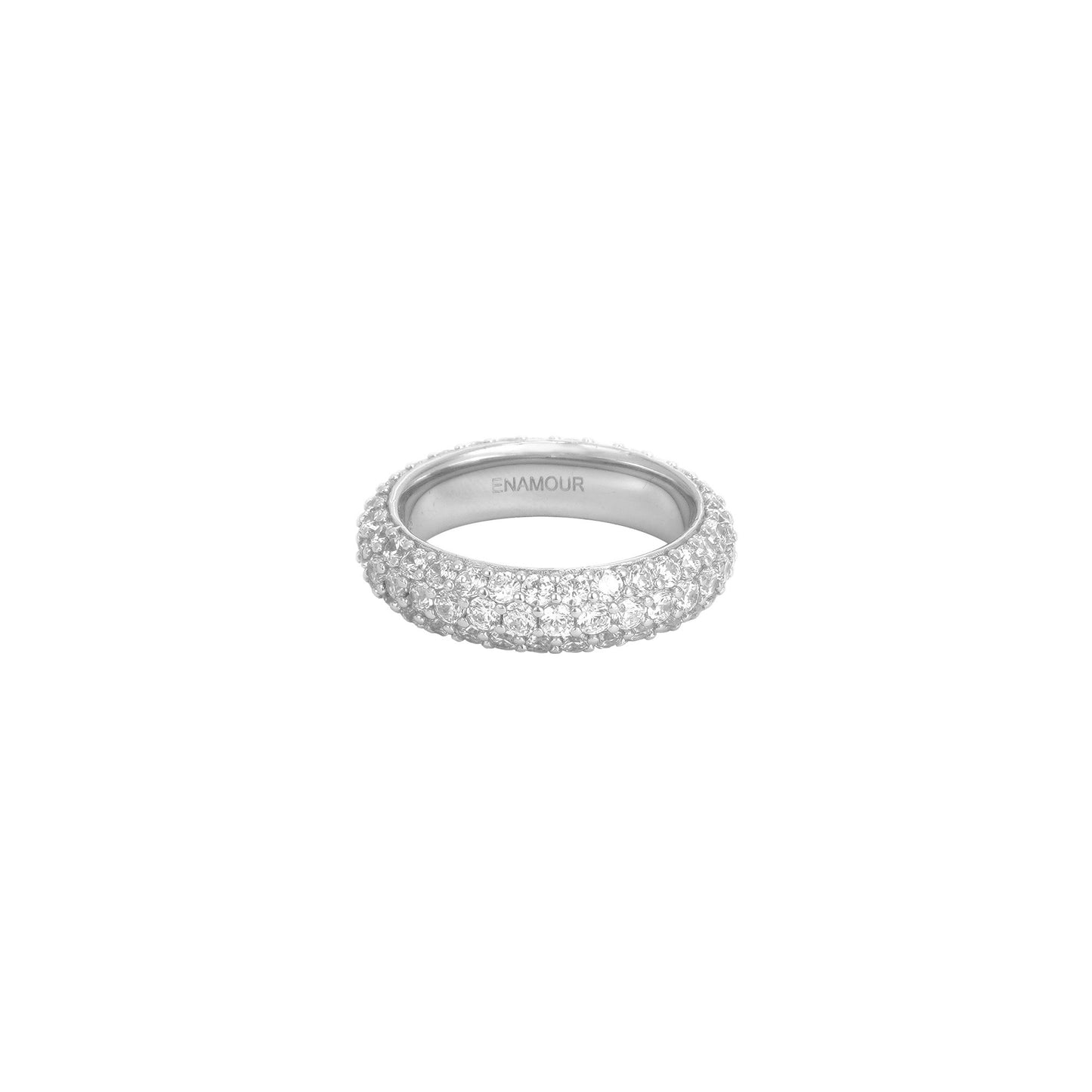 Pave Diamond Eternity Ring
