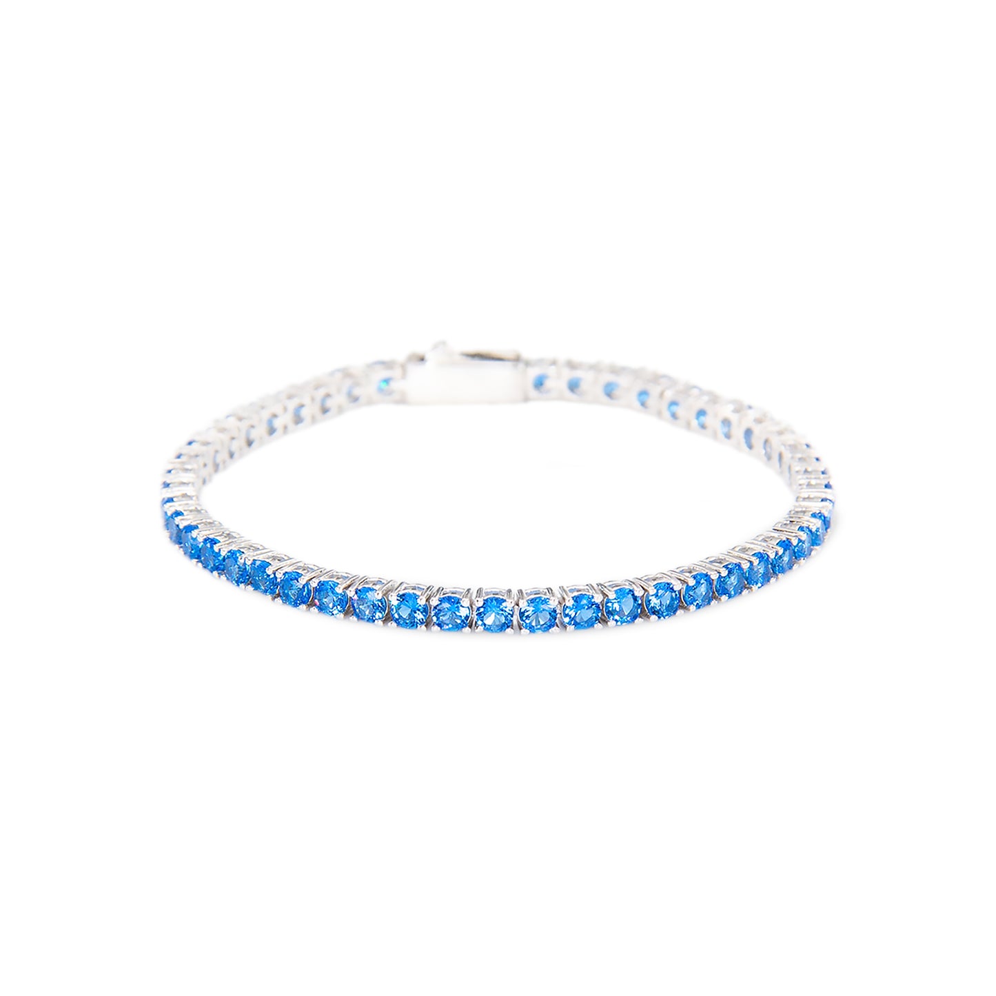 CLASSIC BLUE TENNIS BRACELET