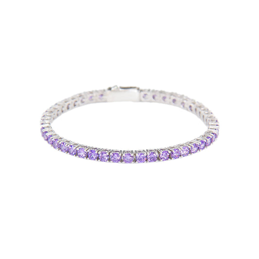 CLASSIC VIOLET PURPLE TENNIS BRACELET